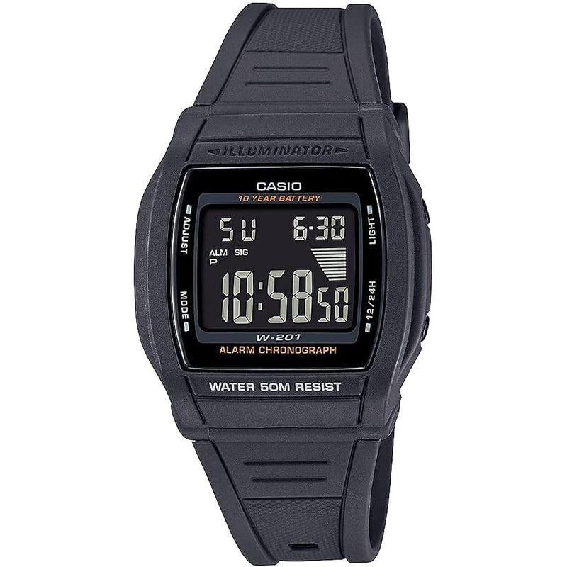 Casio Reverse Digital Digital Quartz 36mm Watch – Resin