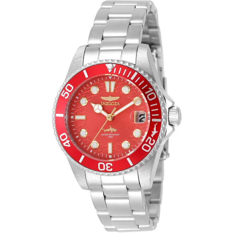 Invicta Pro Diver Women's Quartz 34mm Watch – Stainless Steel