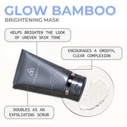 Cosmedix Glow Bamboo Brightening Mask 74g