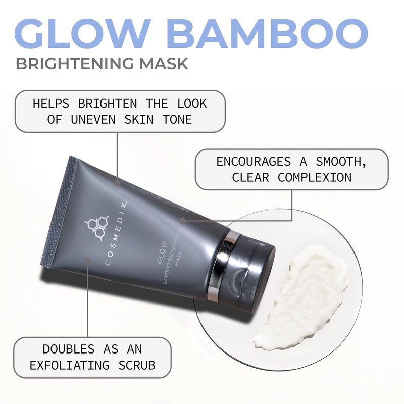 Cosmedix Glow Bamboo Brightening Mask 74g