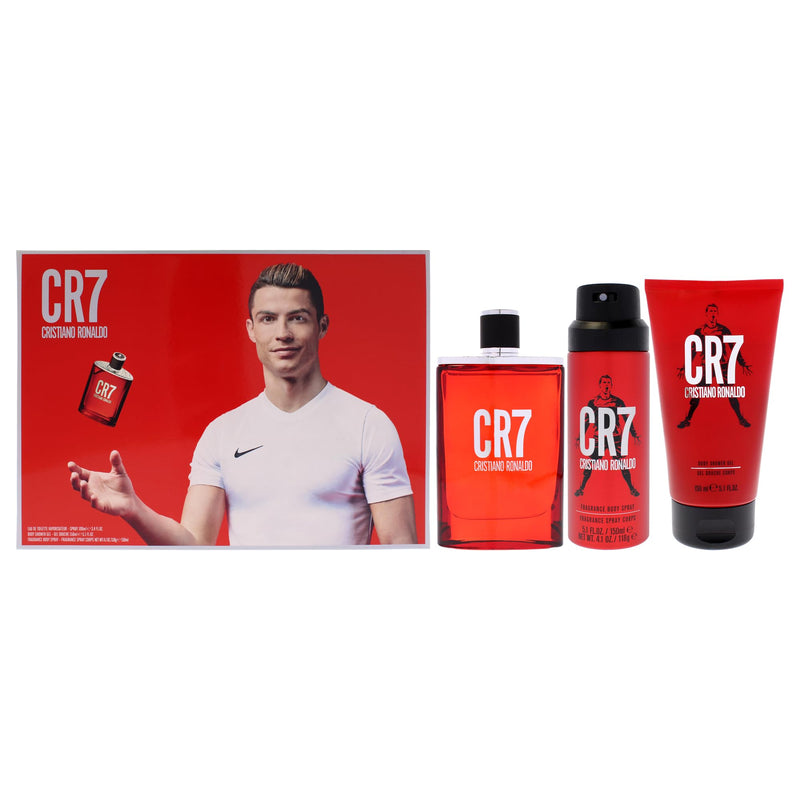 Critiano Ronaldo Cr7 Men's Eau De Toilette Gift Set