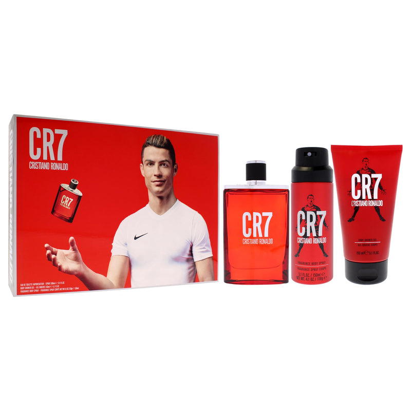 Critiano Ronaldo Cr7 Men's Eau De Toilette Gift Set