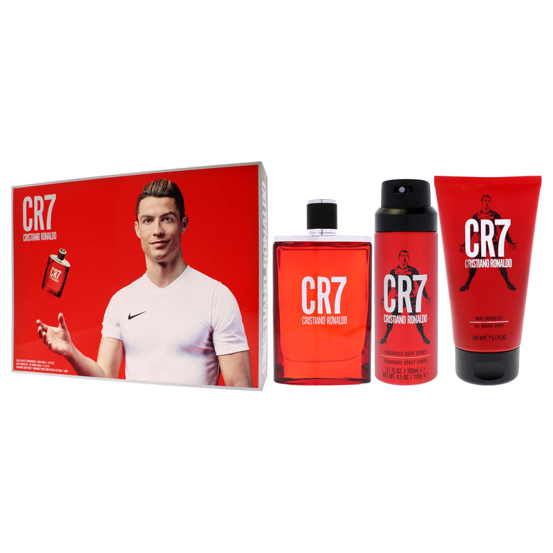 Critiano Ronaldo Cr7 Men's Eau De Toilette Gift Set