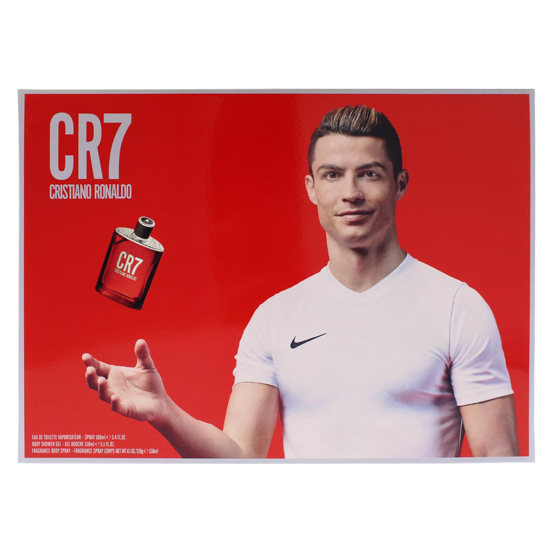 Critiano Ronaldo Cr7 Men's Eau De Toilette Gift Set