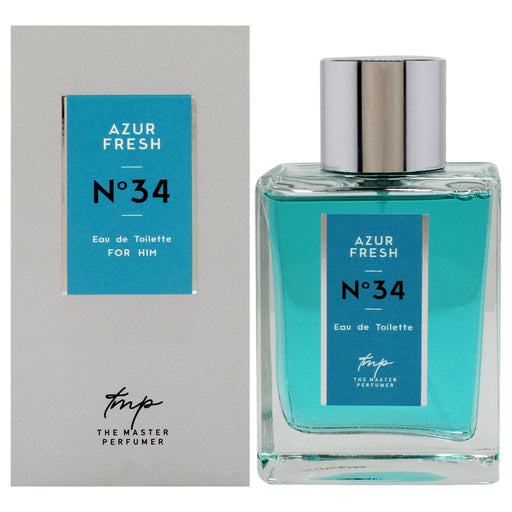 The Master Perfumer Azur Fresh N 34 Men's Eau De Toilette