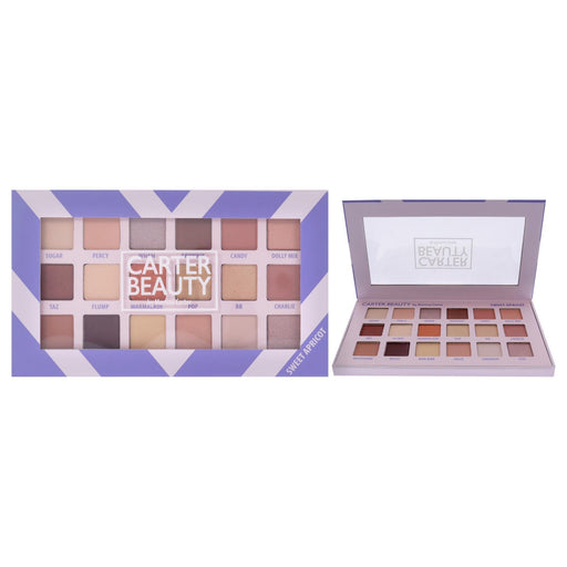Carter Beauty 18 Shade Palette Sweet Apricot
