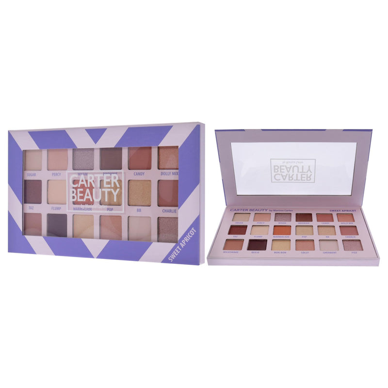 Carter Beauty 18 Shade Palette Sweet Apricot