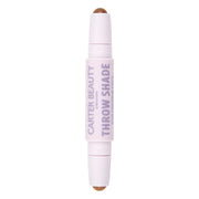 Carter Beauty Throw Shade Duo Contour Stick Dark