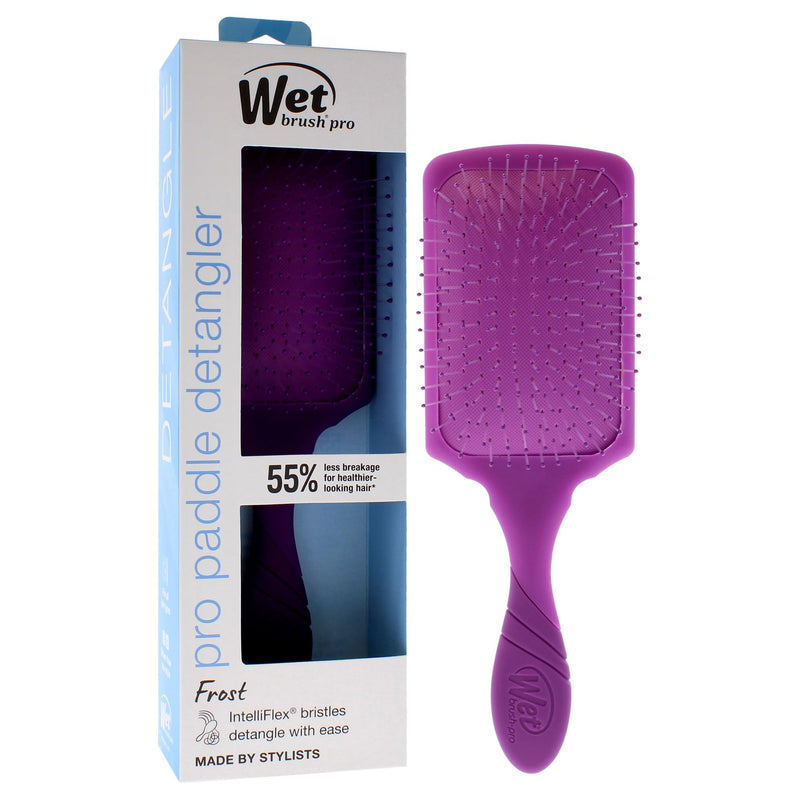 Wet Brush Pro Paddle Detangler Brush Frost Purple Unisex Gift Set