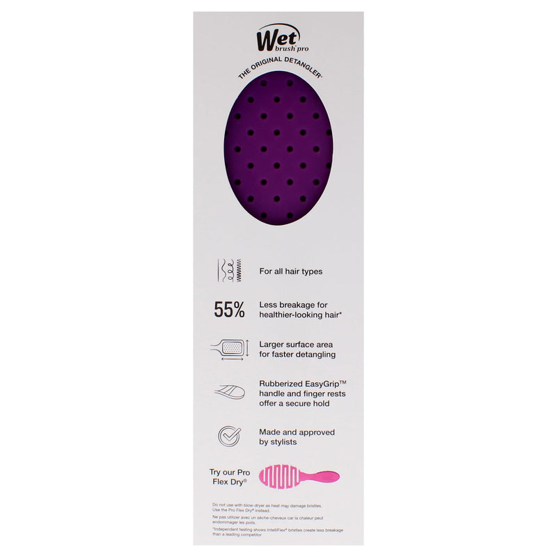 Wet Brush Pro Paddle Detangler Brush Frost Purple Unisex Gift Set