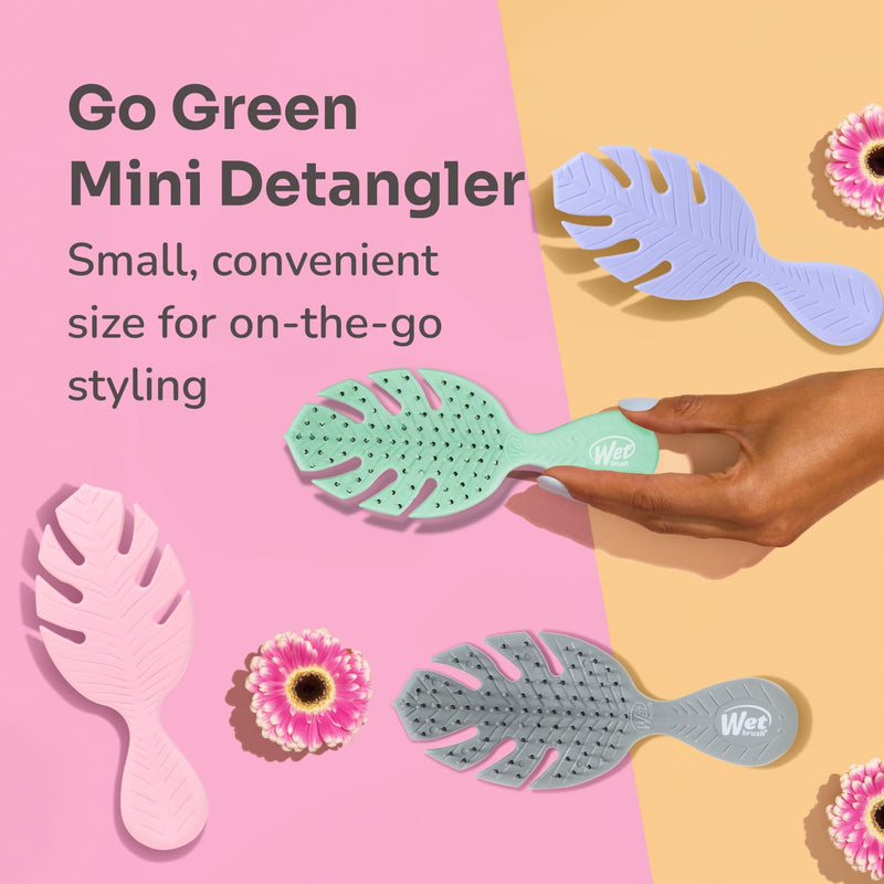 Wet Brush Go Green Detangler Brush Pink Unisex Gift Set