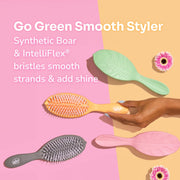 Wet Brush Go Green Oil Infused Shine Brush Watermelon Seed Oil Unisex Gift Set