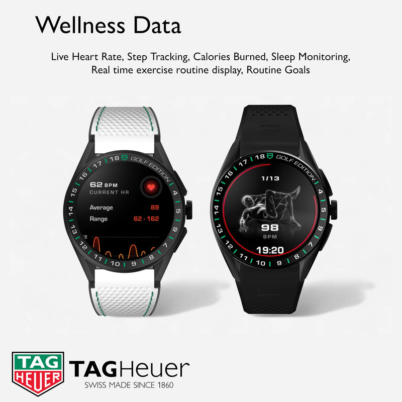 Tag Heuer Connected Golf Men's Smartwatch 45mm Watch