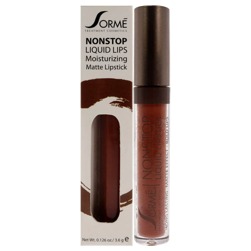 Sorme Cosmetics Nonstop Moisturizing Matte Liquid Lipstick 270 Delight