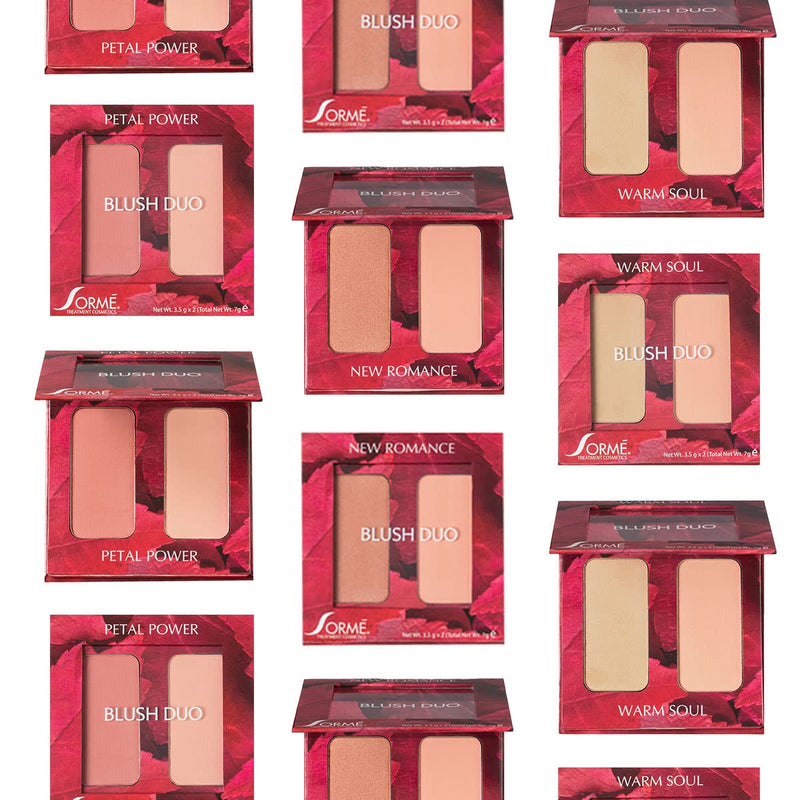 Sorme Cosmetics Blush Duo Compacts New Romance