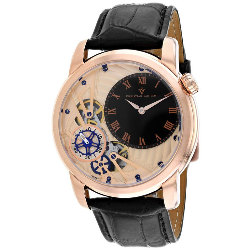 Christian Van Sant Sprocket Auto-Quartz Men's Quartz 44mm Watch
