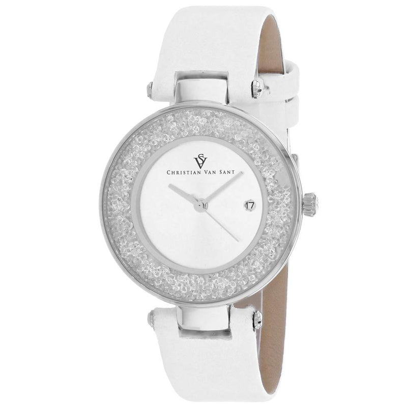 Christian Van Sant Dazzle Women's Quartz 34mm Watch