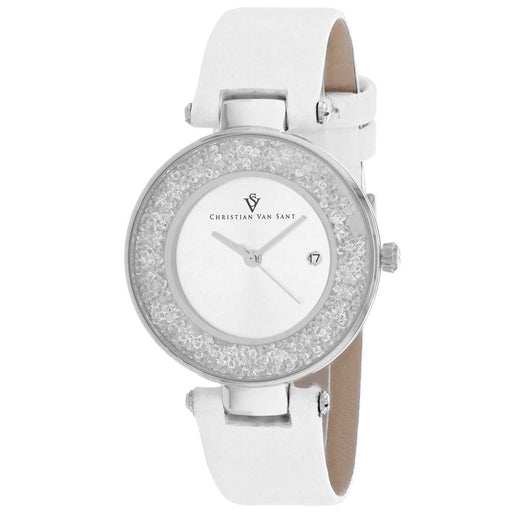 Christian Van Sant Dazzle Women's Quartz 34mm Watch