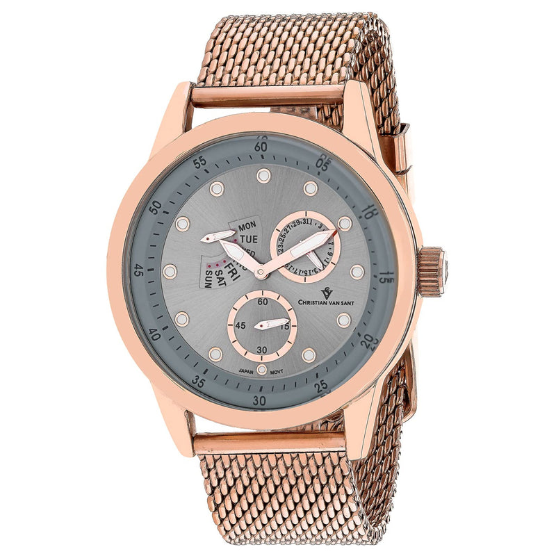 Christian Van Sant Rio Men's Quartz 44mm Watch