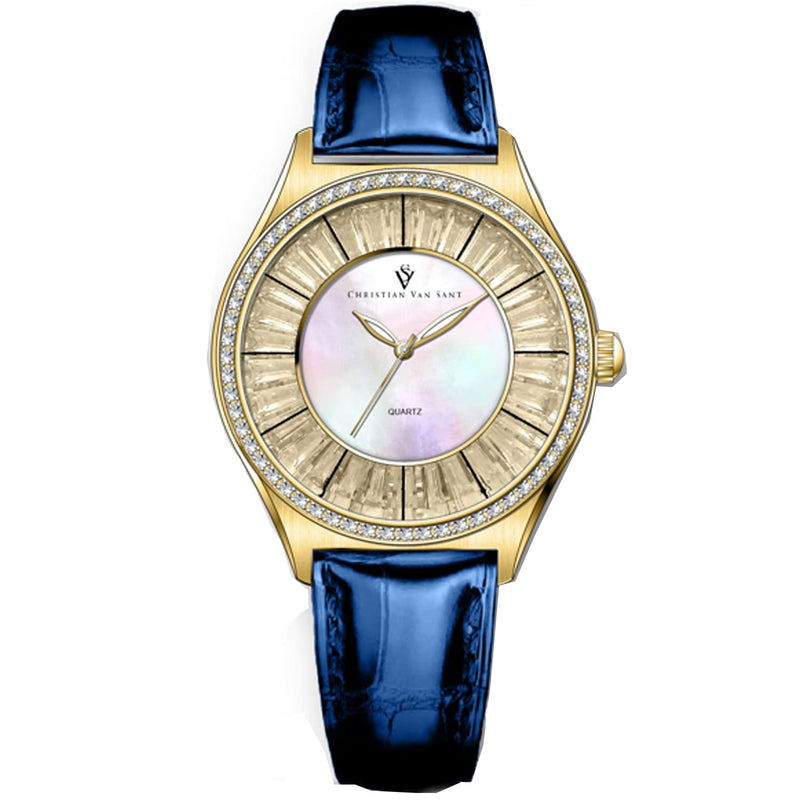 Christian Van Sant Luna Women's Quartz 40mm Watch