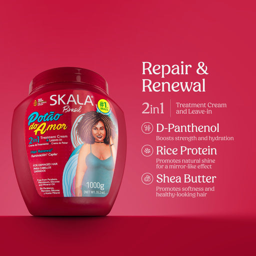 Skala 2in1 Love Pot Hair Treatment Conditioning Cream For Damaged for Women