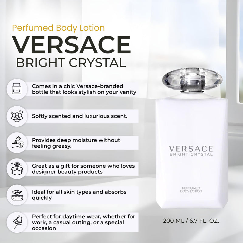 Versace Bright Crystal Body Lotion