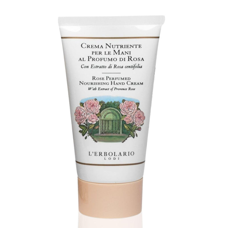 Lerbolario Nourishing Perfumed Hand Cream Rose