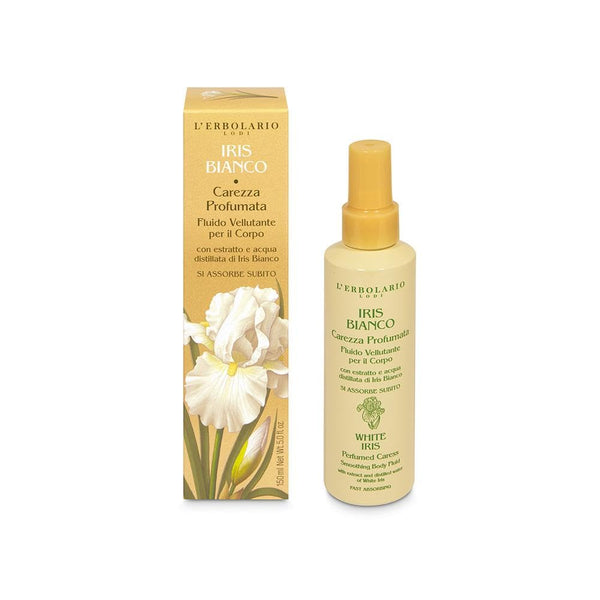 Lerbolario Perfumed Caress Smoothing Body Fluid White Iris Body Mist for Women