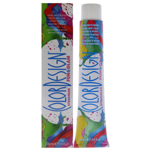 Colordesign Fun And Glam Demi-Permanent Hair Color Fresh Orange