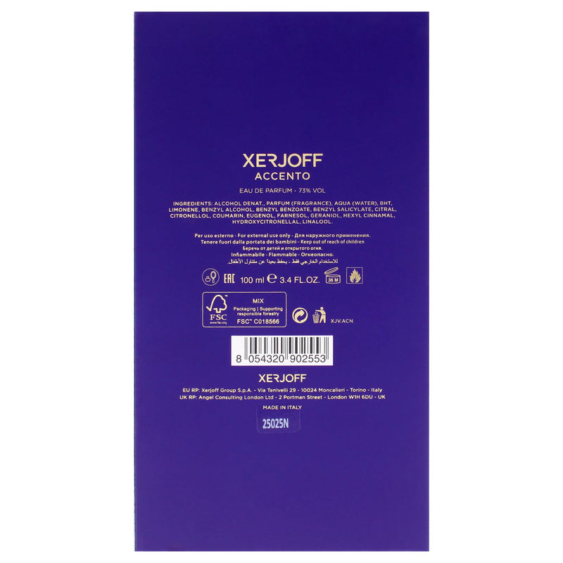 Xerjoff Accento Unisex Eau De Parfum