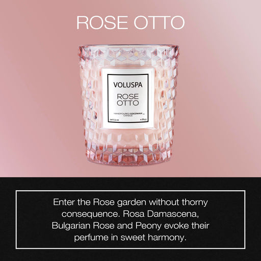 Voluspa Roses Collection Classic Rose Otto Unisex Fragrance