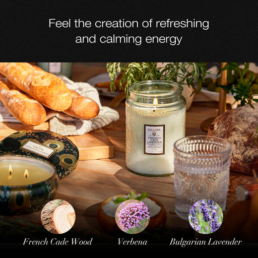 Voluspa Japonica Collection Large French Cade Lavender Unisex Fragrance