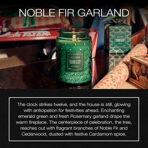 Voluspa Holiday Collection Large Noble Fir Garland Unisex Fragrance