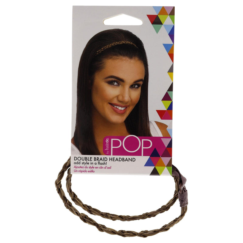 Hairdo Pop Double Braid Headband R1416t Buttered Toast Women's Gift Set