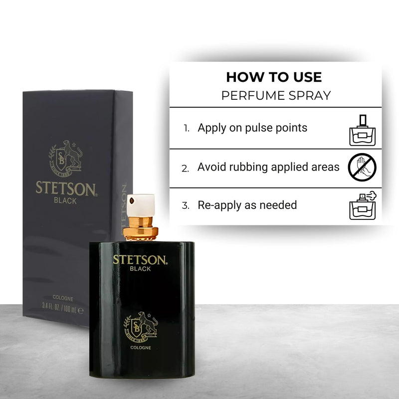 Coty Stetson Black Men's Cologne