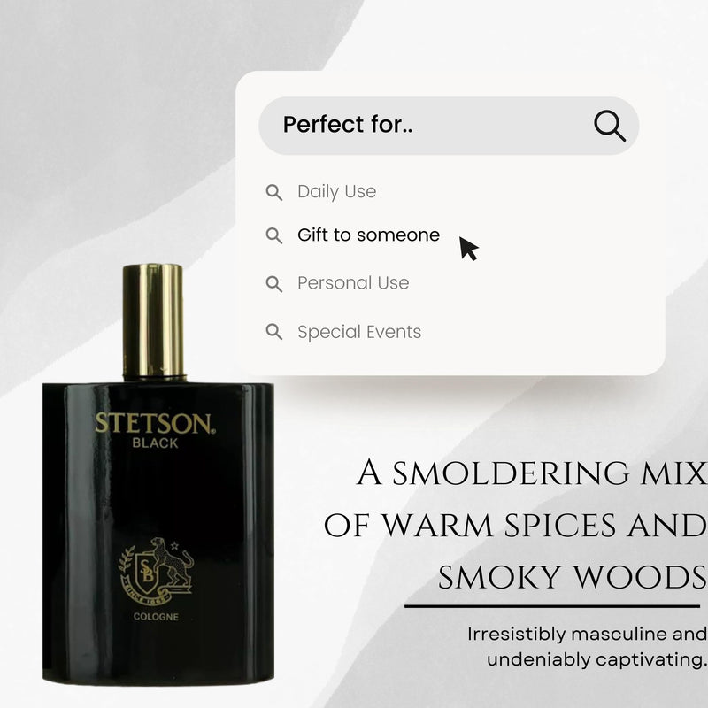 Coty Stetson Black Men's Cologne