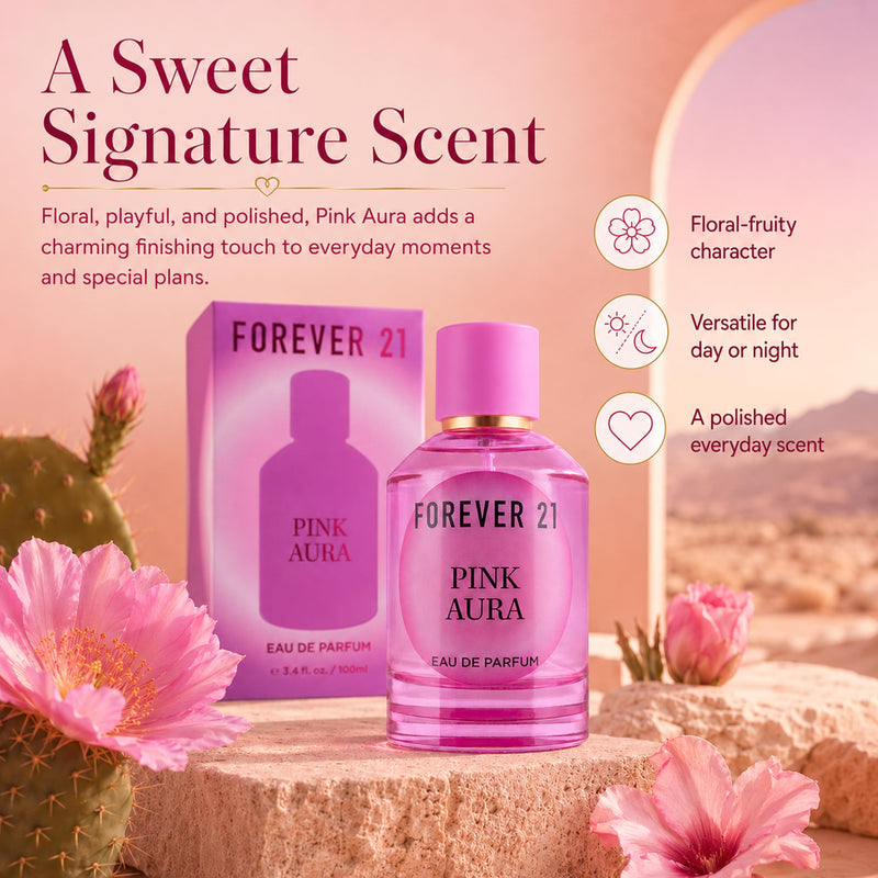 Forever 21 Pink Aura Women's Eau De Parfum