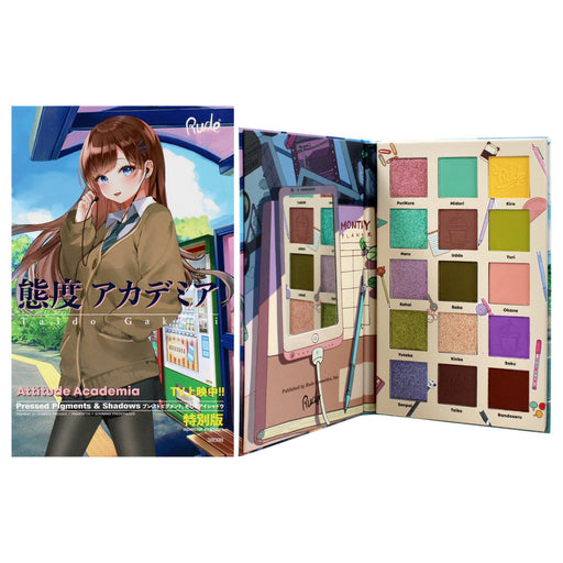 Rude Cosmetics Manga Collection Pressed Pigments And Shadows Palette Atti