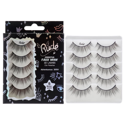 Rude Cosmetics Essential Faux Mink 3d Lashes Adventurous