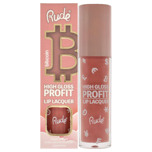 Rude Cosmetics High Gloss Profit Lip Lacquer Bitcoin