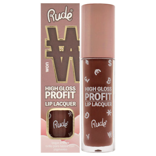 Rude Cosmetics High Gloss Profit Lip Lacquer Won