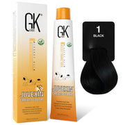 Global Keratin Hair Taming System Juvexin Cream Color # 1 Black