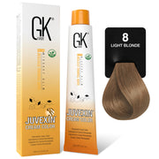 Global Keratin Hair Taming System Juvexin Cream Color # 8 Light Blonde