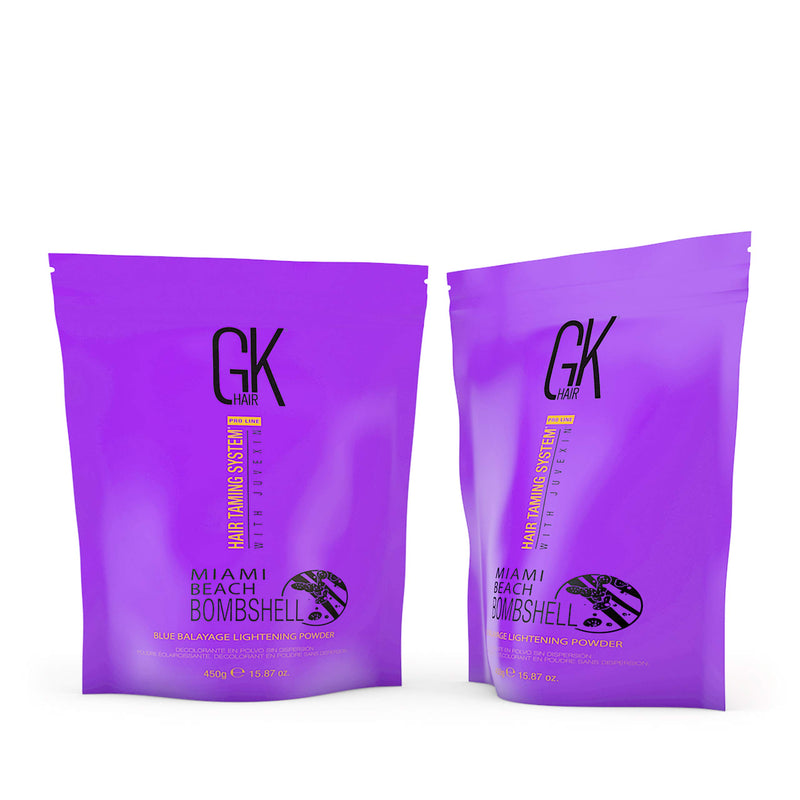 Global Keratin Miami Beach Bombshell Blue Balayage Lightening Powder