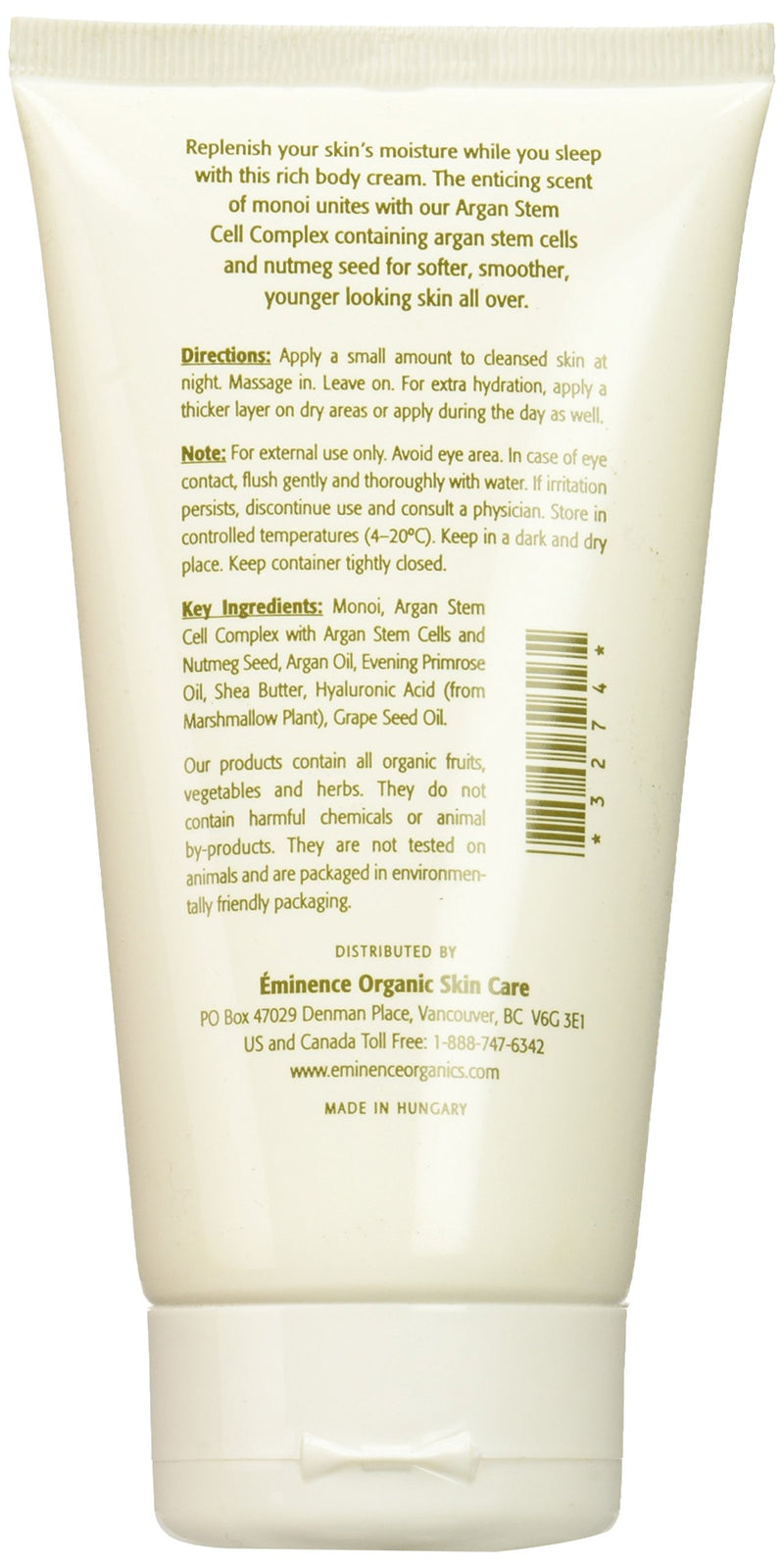 Eminence Monoi Age Corrective Night Body Cream