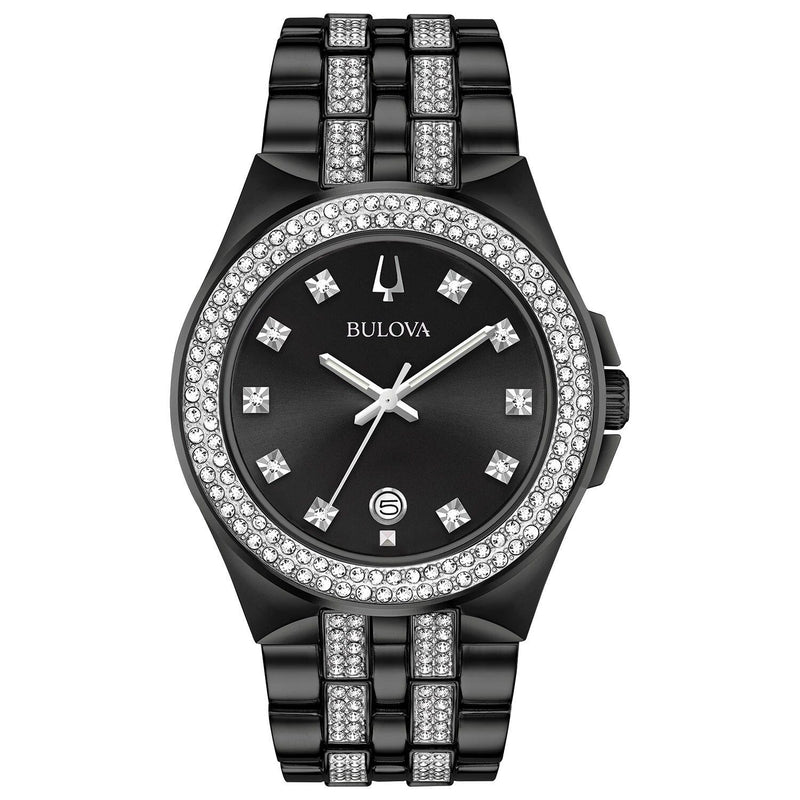 Bulova Crystal Men's Quartz 42mm Watch