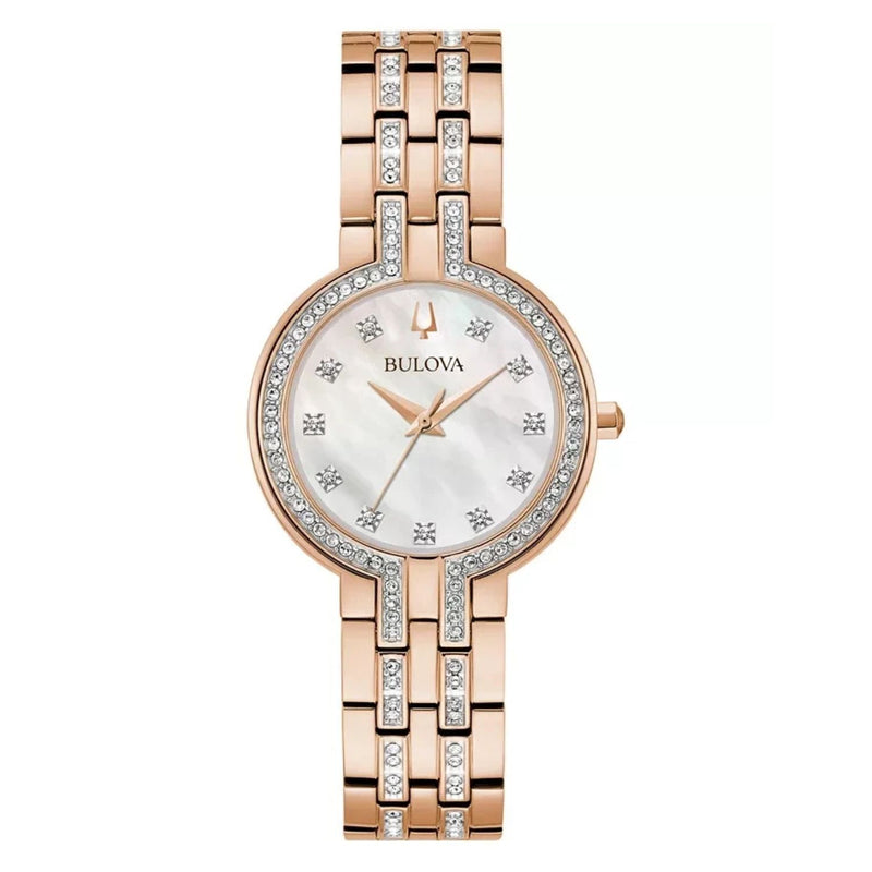 Bulova Crystal Women's Quartz 30mm Watch