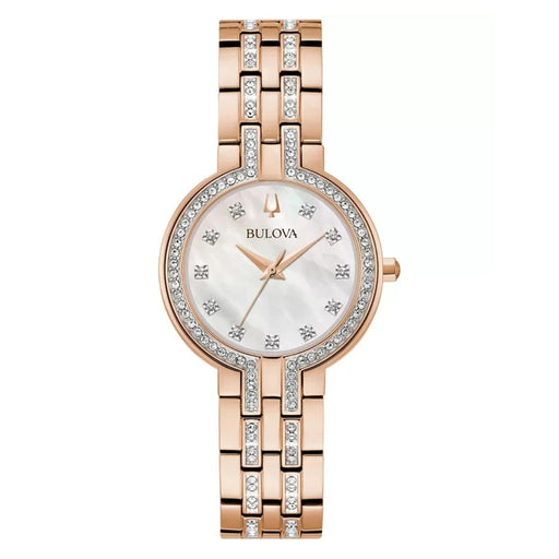 Bulova Crystal Women's Quartz 30mm Watch