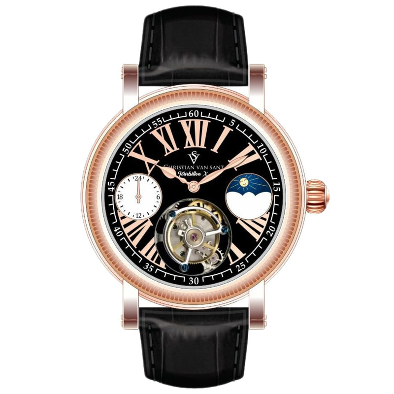 Christian Van Sant Tourbillon X Limited Edition Men's Automatic 45mm Watch