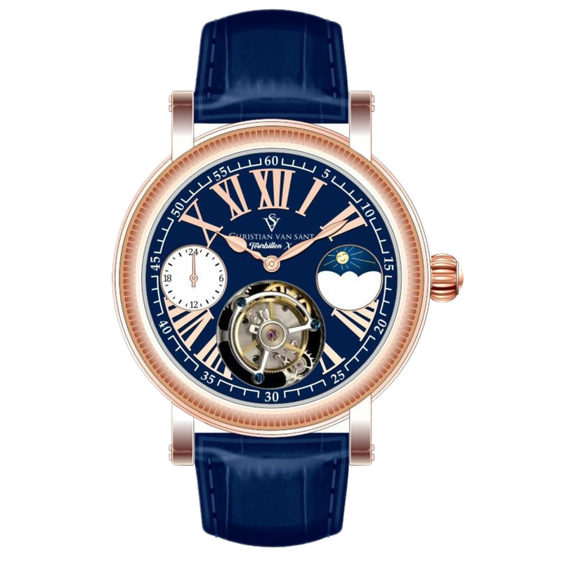 Christian Van Sant Tourbillon X Limited Edition Men's Automatic 45mm Watch